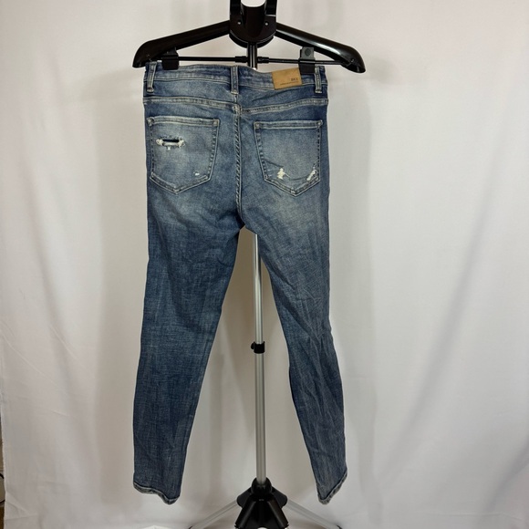 BKE Payton Distressed Ankle Skinny Jeans Women’s 26 Mid Rise Stretch - Picture 9 of 12